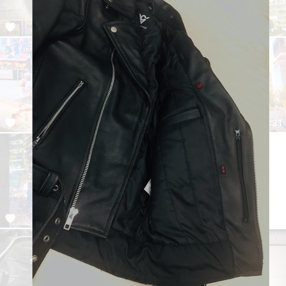 Leather Jacket (size XS, fits like S) - Picture 4 of 4